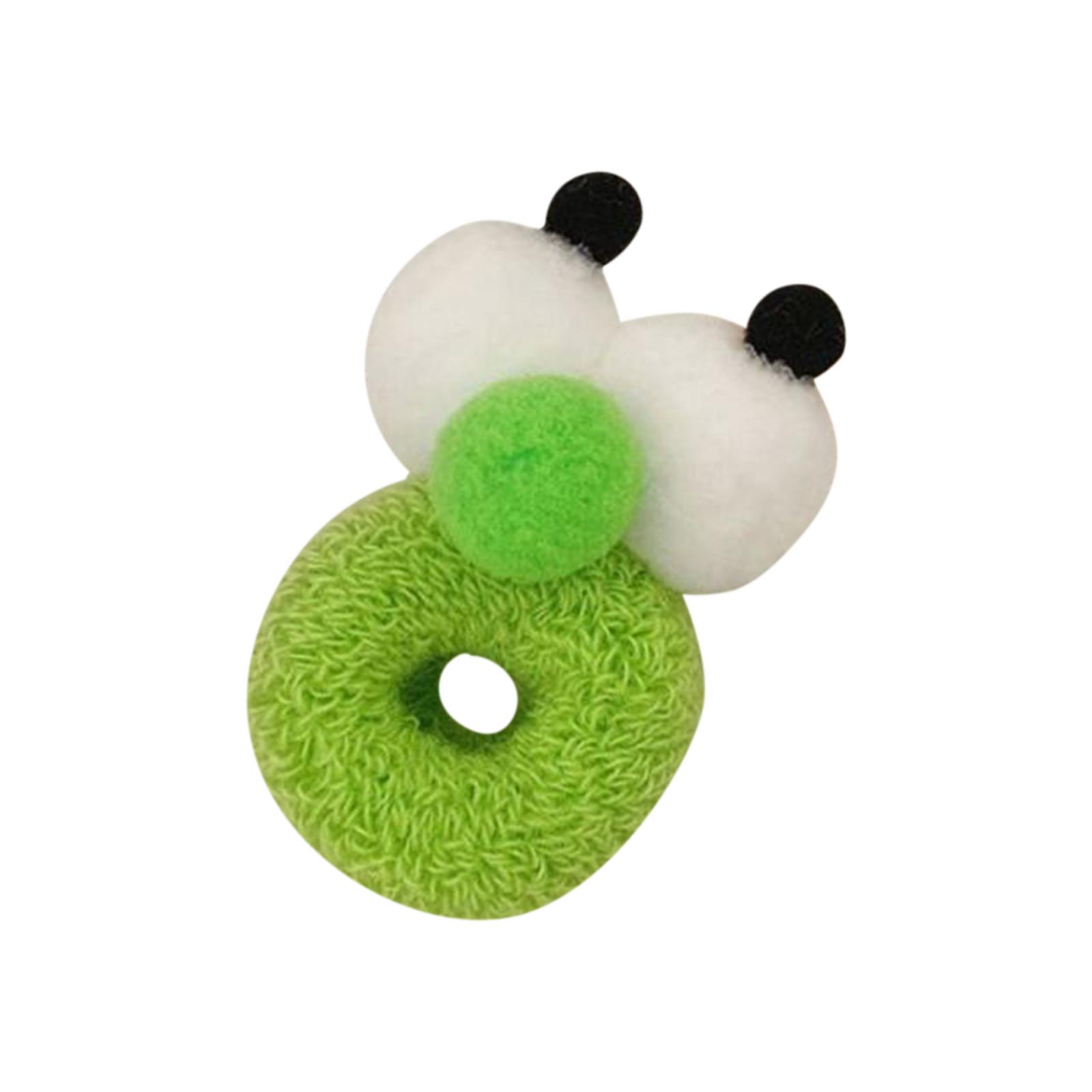 

Elastic Hair Tie with Large Eye Design Soft Plush Texture Durable Stretch Hair Band Suitable for Various Hair Types and Styles One Size