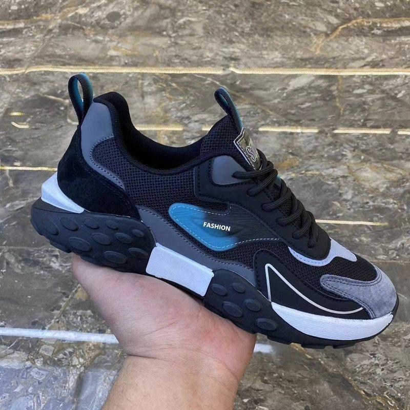 

Spring new men s shoes casual shoes tooling shoes fashion versatile casual shoes sports shoes trend student net shoes 39 чёрный