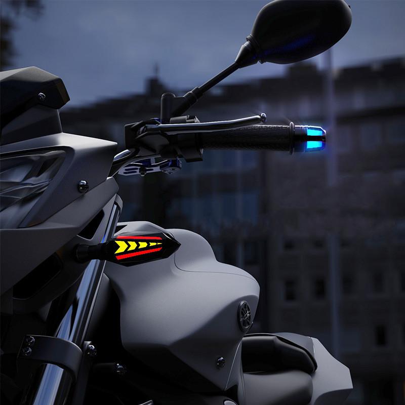 Motorcycle Turn Signal Lamp Electric Bicycle for Honda Yamaha BMW Electric Bicycle Motor Handlebar End Flash Indicator Lamp