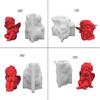 3D Little Angel Shaped Candle Silicone Molds Plasters Making Tool Easy To Clean