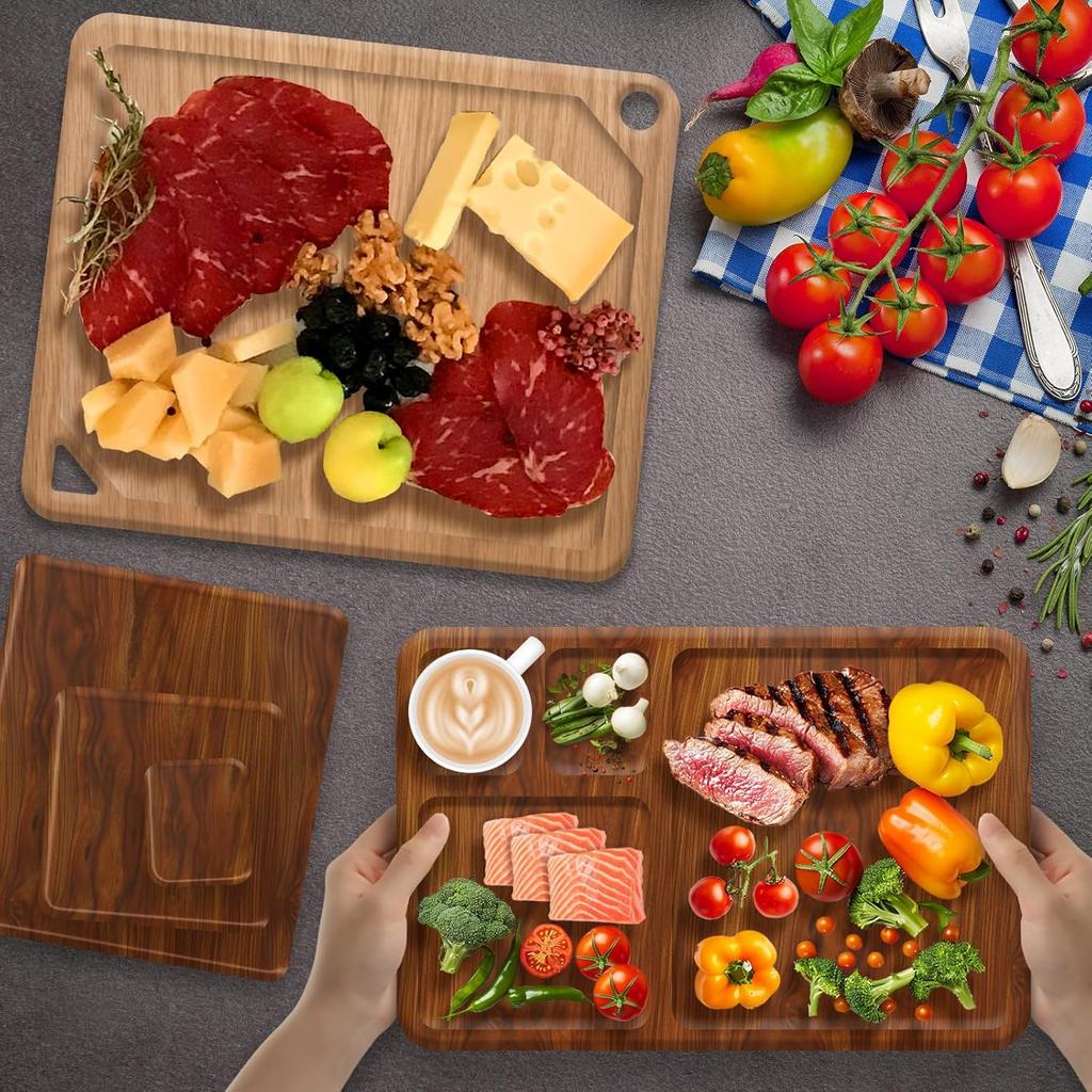 8PCS Router Templates for Woodworking 6 Acrylic Charcuterie Board Handle Template 2 Tray Router Templates Cutting Board Template with 3 Pens Angled