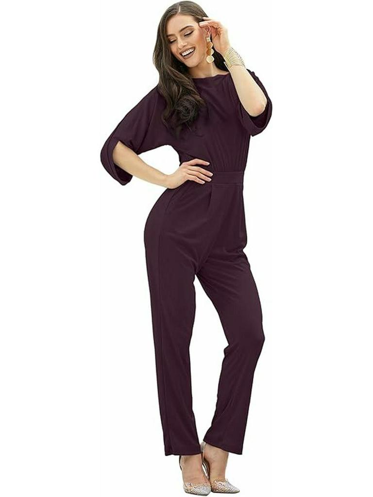 Stilvoller Semi-Formal Jumpsuit mit langen Hosen