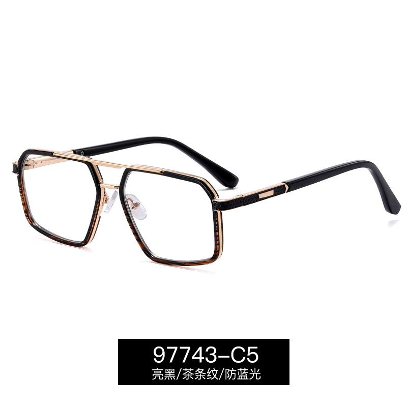

Fashionableableing Blue Lightweight Glasses Men TR90 Metal Frame Large-sized Square Reading Glasses Transparent Fashionable Presbyopic Eyewear 0