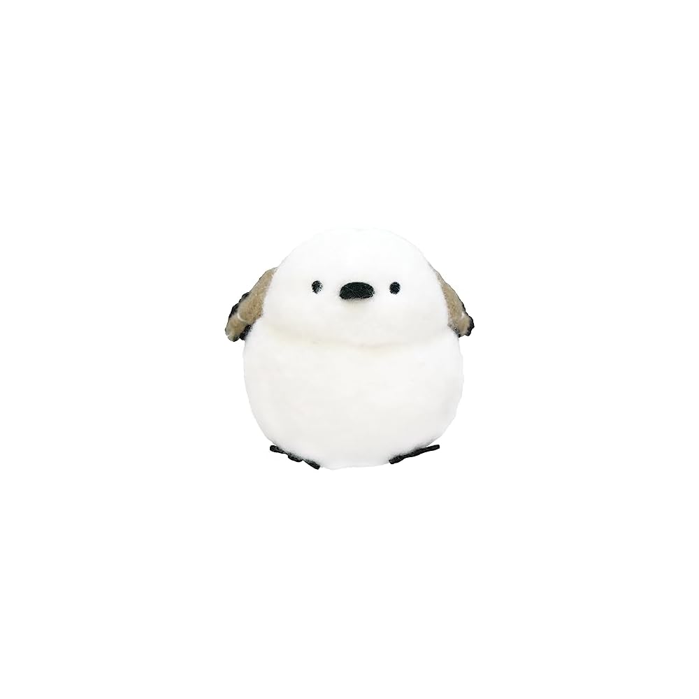 Sunlemon Powabiyori Shimaenaga Plush Toy 9x8.5x12cm Animal Stuffed Figure