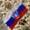 Flag of Russian Towel Soft Lightweight Anti-Sand Large Beach Towel Quick-Drying Bath Sports Family