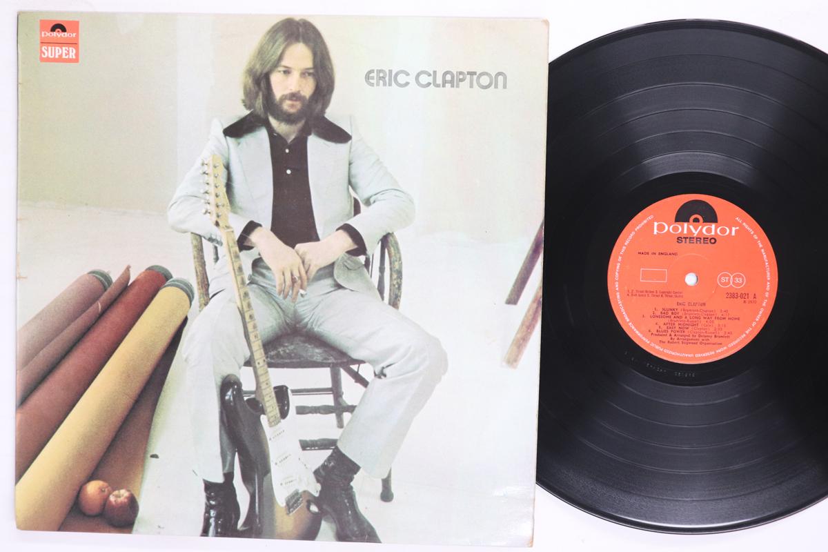 LP Record ERIC CLAPTON  Eric Clapton 2383021 POLYDOR 1970 UK Rock Used