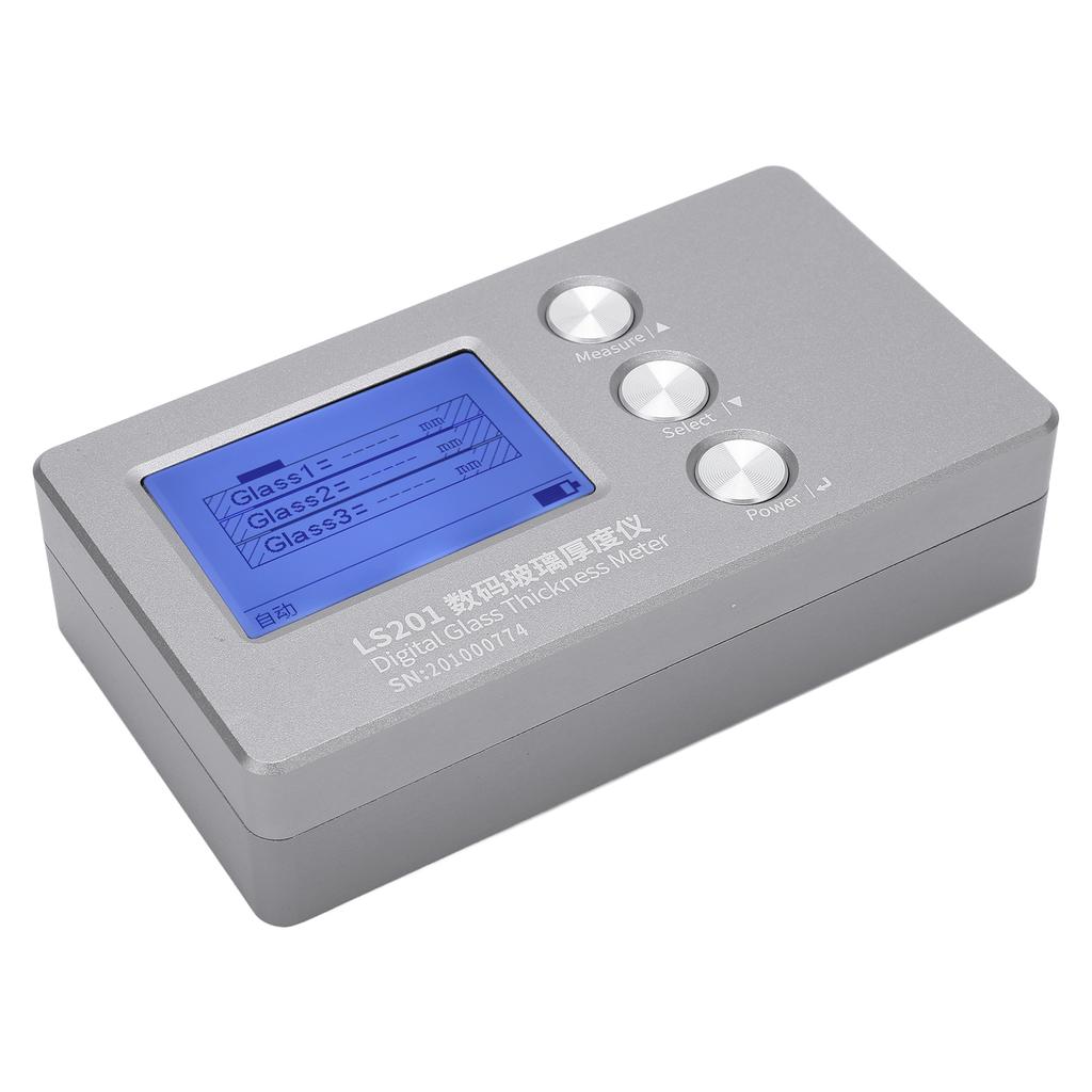 LINSHANG Cyfrowy Miernik Grubości Szkła NDT Wysoka Dokładność Tester Grubości Szkła Izolacyjnego