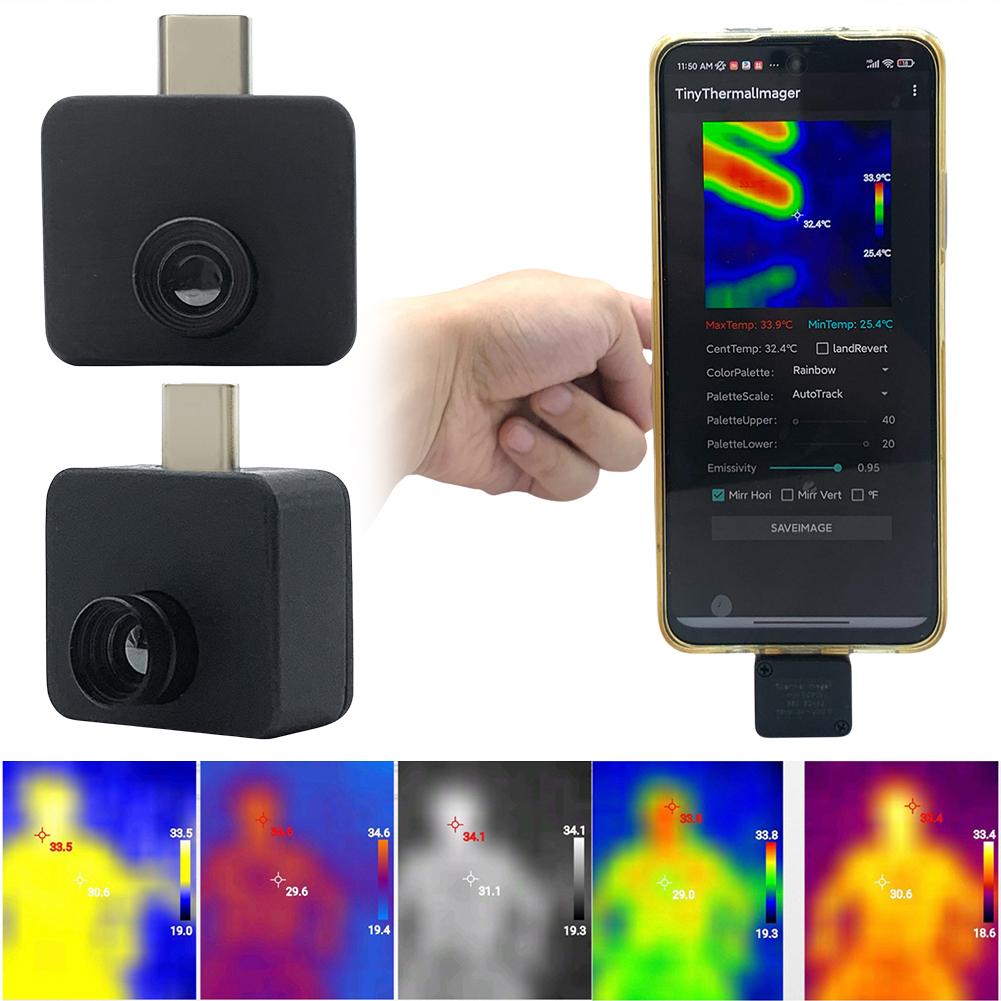 

Infrared Camera 32*32 Pixels -20~1000°C Thermographic Camera Infrared Thermal Imager for Android Type C Mobile Phone China Mainland