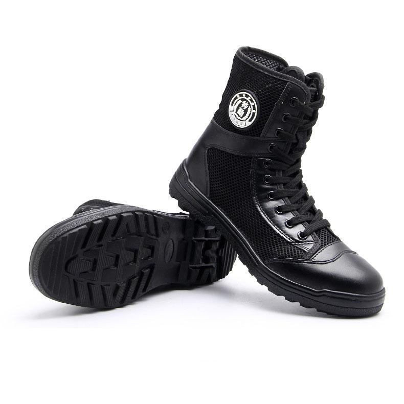 Мужские уличные высокие ботинки — фото 4