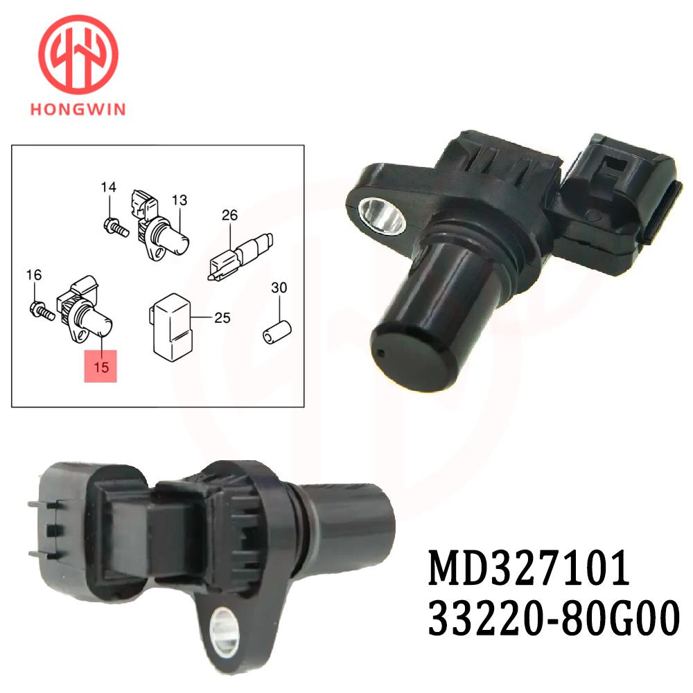 Camshaft Crankshaft Position Sensor MD327101 33220-80G00  J5T23891 For Subaru Justy III Suzuki Ignis Jimny Liana Wagon 1.3 1.5