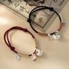Blessing Chinese Style Bracelet Chubby Braided Handstring Fashion Woven Bracelet  Gift