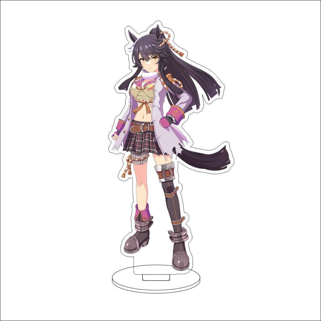 16CM Anime Pretty Derby Cosplay Acrylic Stand Ornaments Taiki Shuttle Grass Wonder Mejiro McQueen Figure Stand Halloween Gifts