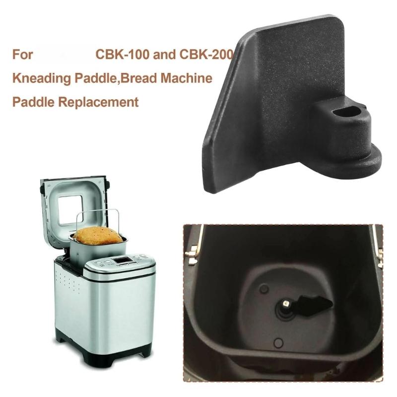 2Pcs Universals Bread Maker Mixing Paddle Carbon Steel Mixing Component for BK-100 CBK-200 Efficient Dough Making