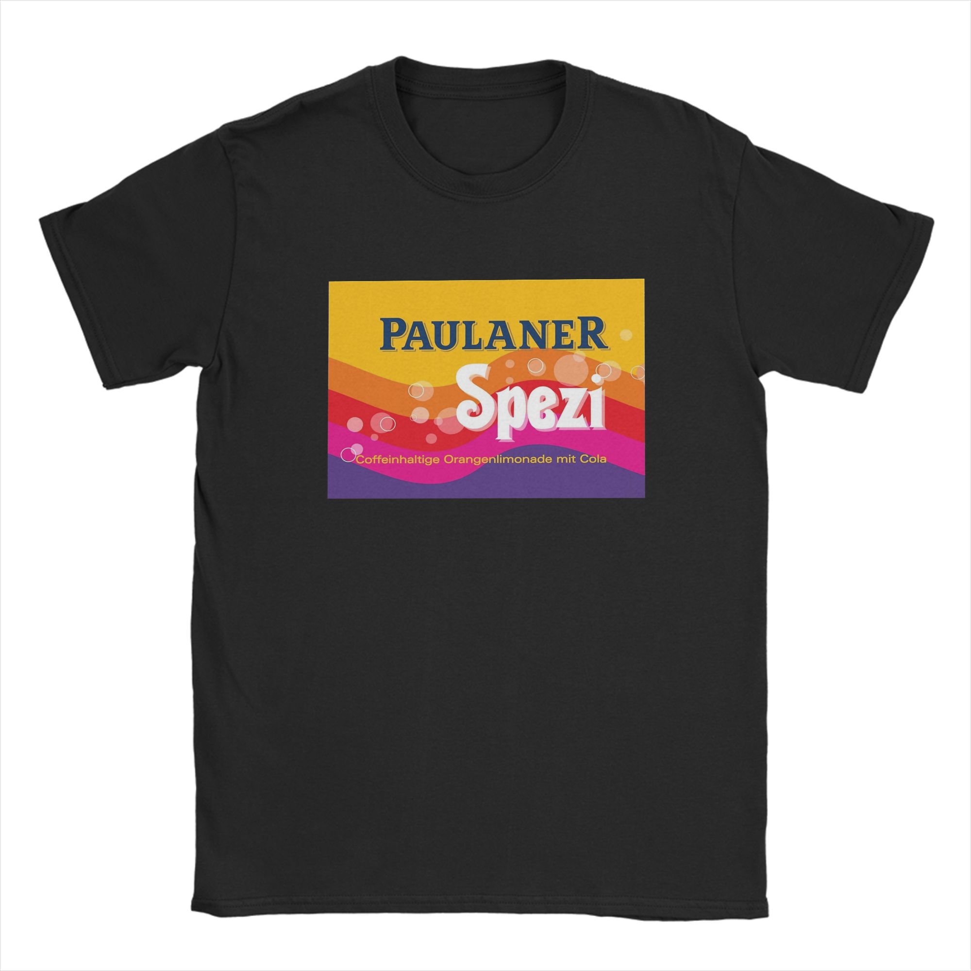 

Casual T-Shirt Summer Paulaner Spezi Hip Hop T Shirts Pure Cotton Tshirt for Men s Y2K Retro Custom DIY Short Sleeve Tops XL