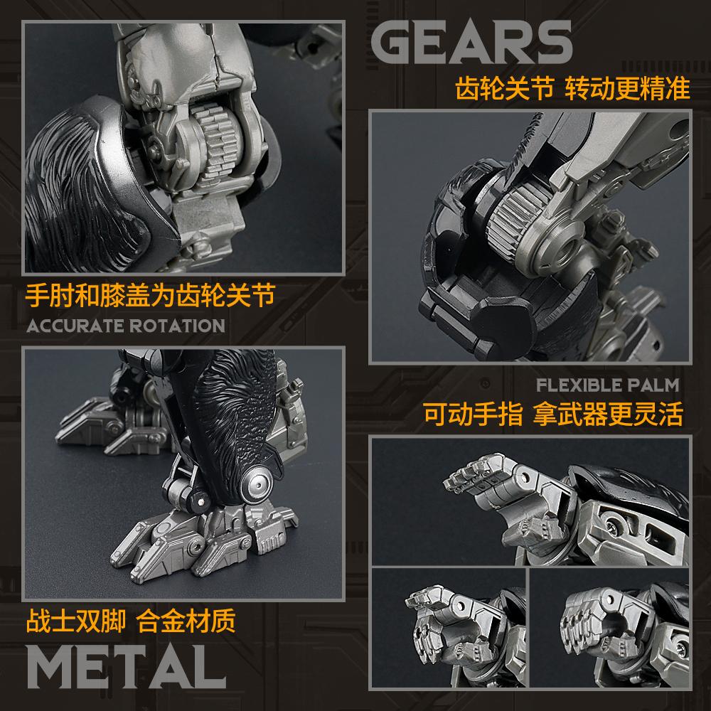 Transformation Optimus Primal Optimal Robot Toys Star Commander Orangutan Deformation Alloy Beast Wars Anime Action Figure Kids