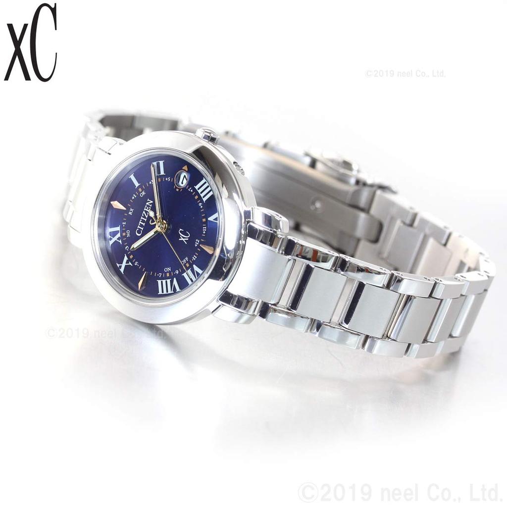 Citizen Watch Xc(Cross Sea) Hikari Collection Titania Happy Flight Series Silver ES9440-51L Women's