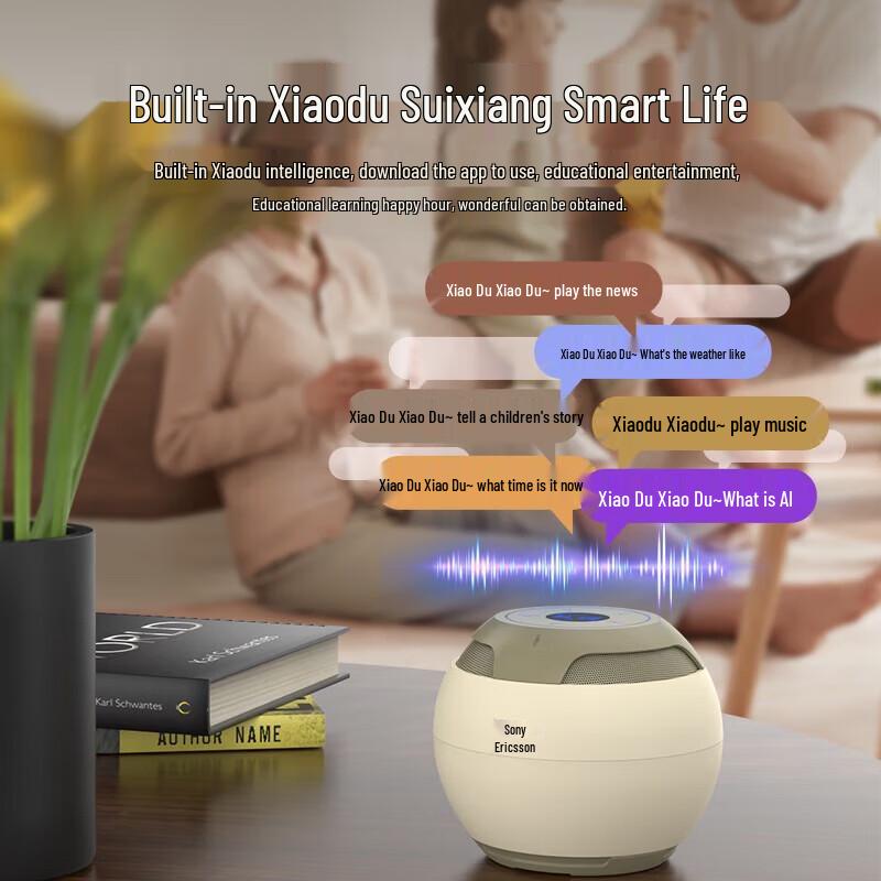 Suoai AI Smart Bluetooth Speaker with White Noise