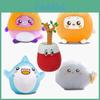 Lankybox Foxy Boxy Shark Rocky Sticky Plush Toys Maximum Softness And Comfort