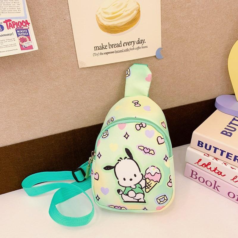 Trendy Japanese Style Cartoon Kindergarten Mini Crossbody Bag For Young Girls