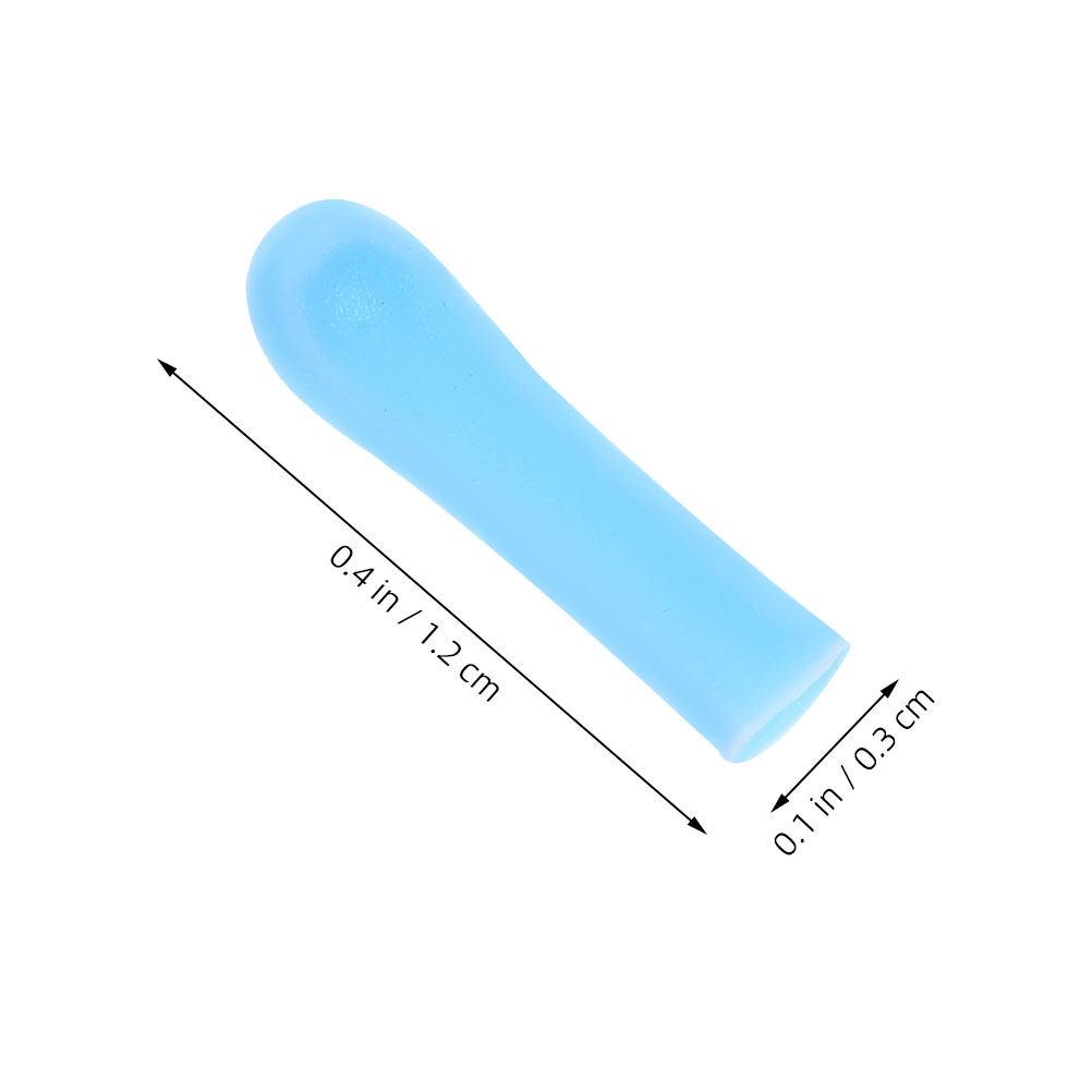 12Pcs Ear Spoon Wax Remover Replacement Covers Soft Flexible Silicone Ear Cleaning Sleeves Easy to Clean Universal Earwax
