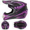 [Free Three-piece Set] Kart Off-road Helmet Electric Motorcycle Helmet Full Helmet for Mountain Downhill Competition