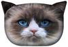 Bertoni "Daisy the Cat" Decorative Pillow 30×45 Cm - Velvet, Cat Print, Anti-allergic Insert