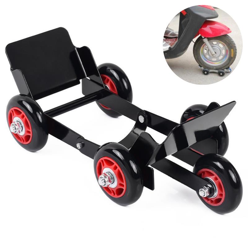 Patine cu roți pentru anvelope de motocicletă, cărucior cu 5 roți, pentru anvelope dezumflate și explodate, accesorii remorcă pentru auto-salvare - Instrument de întreținere motocicletă