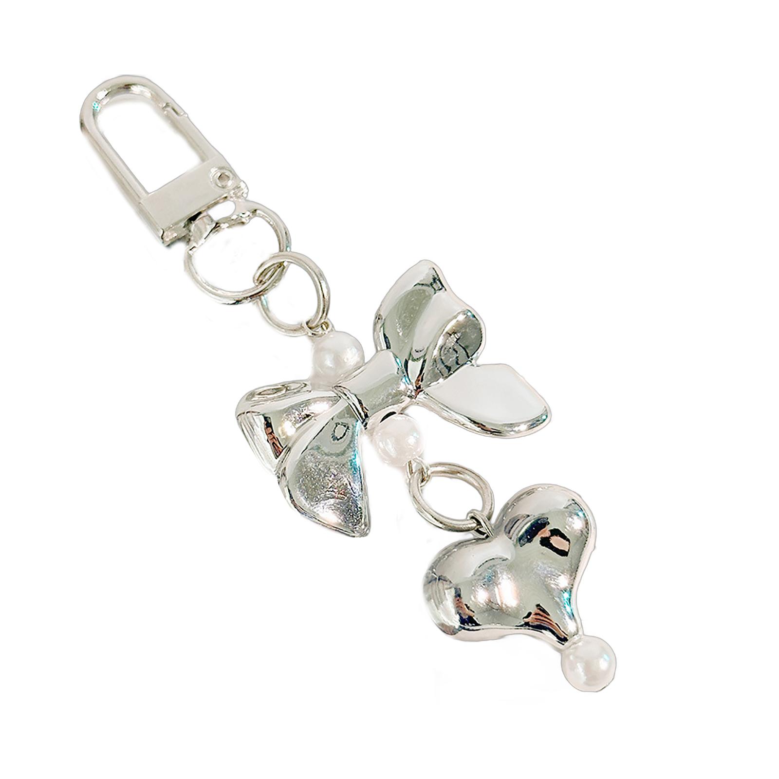 

Модный кулон в форме сердца, милое подвесное украшение, брелок-подвеска, модный аксессуар для сумки, подвеска для сумки из бисера для сумки, ключа 3