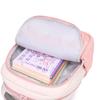 Primary School Student Schoolbag Color Block Women's Large Capacity Backpack