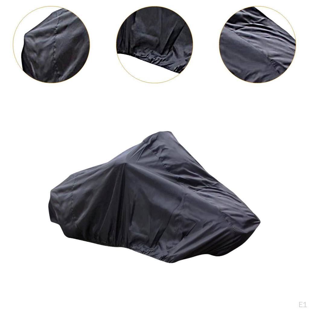 Snow Sled Shield Snowmobile Cover Dustproof Sledding Waterproof Sledge with Drawstring Sun