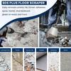 SDS Plus Floor Scraper Kit 5 inch - Tile Removal Tool Wide Tile Flooring Adhesives Remover Tile Thinset Removal Tool SDS Plus Chisel Bit with Spare