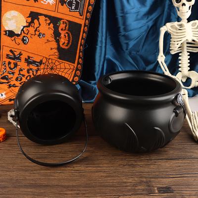 Kunststoff Halloween Dekoration Nebel Rauch Nebel Schädel Jar Party Prop Hexe Fässer Halloween Kessel