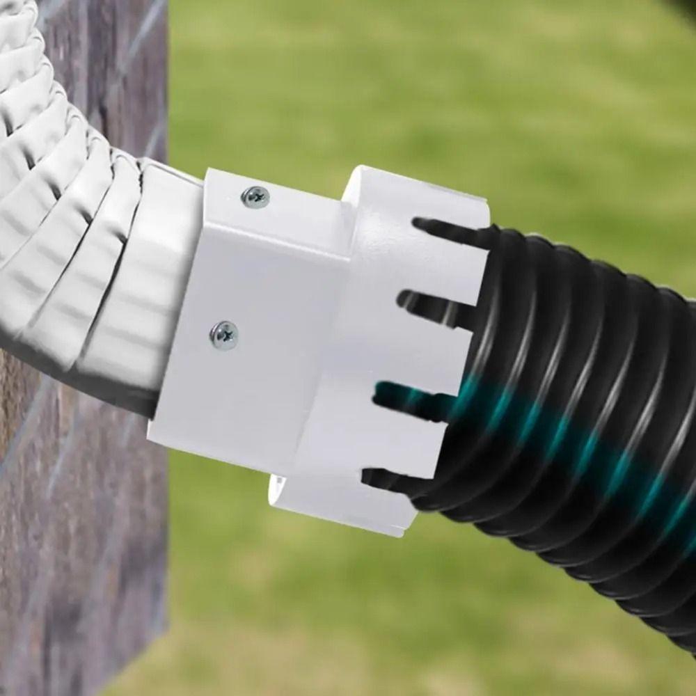 Round To Square Rain Gutter Downspout Adapter Rainwater Collection Diverter  Rainwater Collection