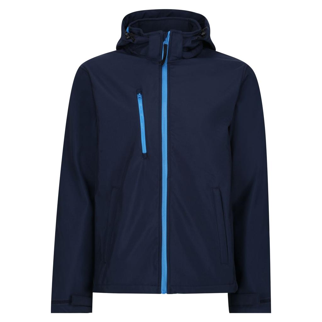 Regatta Mens Venturer 3 Layer Hooded Soft Shell Jacket