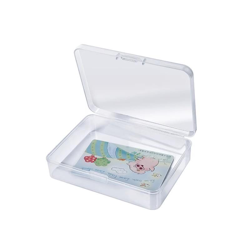 Clear Plastic Storage Box for Small Accessories and Jewelry