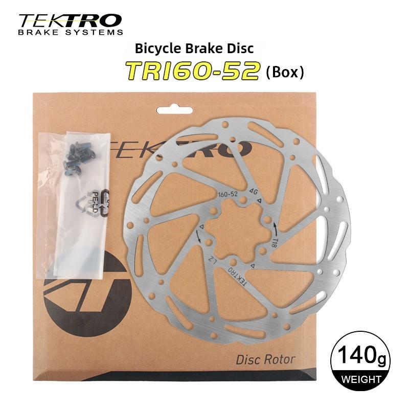 TEKTRO TR140/TR160/TR180/TR203 Многосторонний Направленный Ротор Дискового Тормоза 6-болтовый для Горного Велосипеда Шоссейного Велосипеда Велосипедных Запчастей TR160-52
