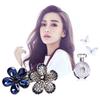 Fashion Women Metal Rhinestone Flowers Hairpin Butterfly Hair Clip Bow Knot Barrette