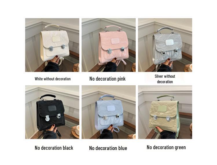 Damen 2024 Retro Hongkong Rucksack: Vielseitige Handtasche & Umhängetasche für Reise & Pendeln