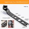 Multifunction Wrench Angle Grinder Four Claw Thickened Disassembly Wrench Adjustment Tool For Grinding Wheel Machine Accessories