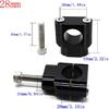 1 1/8" 28mm Standard Lenker Lenker Fat Bar Erhöhungen Halterungen Klemmen Universell Motorrad Dirt Bike ATV Roller CNC