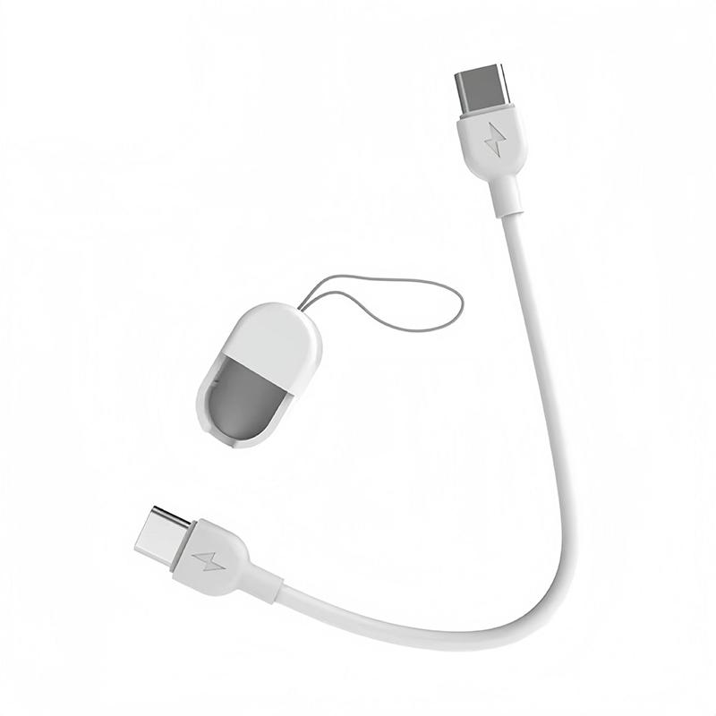 Fast Charging Type-C Cable Usb-C Short Keychain Data Cord For Lightning For Iphone For Android Cellphone Tablet Accessories