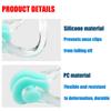 5 Multi-color Silicone Nose Clips, High-quality and Soft, Reusable, Comfortable Fit, Suitable for Swimming and Diving