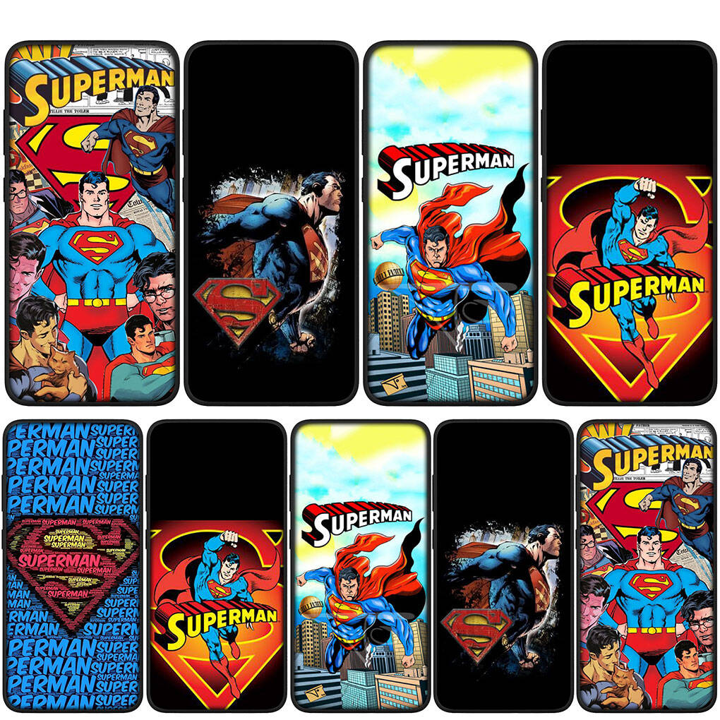 for iPhone 17 16 15 Xiaomi Poco F7 F8 X7 X6 C85 C75 C71 M8 Redmi Note 14 13 12 11 Pro Max 14C 13C 15C A3 A4 Phone Case Lovely Super Hero Supermans Man