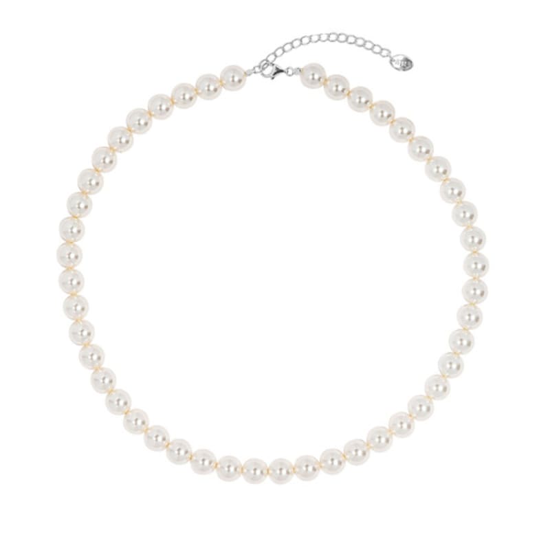 SENTIMENTS ESSENTIAL NO.1 PEARL NECKLACE 925 silver