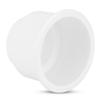 Marine RV Boat Yacht Plastic Drink Cup Bottle Can Holder With Insert Drain Hole   White