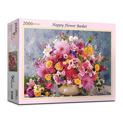 Happy Bouquet Puzzle PL2103, gemischte Farben, inklusive Puzzle-Emulsion, 2000 Teile
