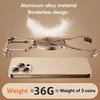 Custodia in Metallo Meccanico Oatsbasf per IPhone 15 16 Pro Max Magsafe Copertura Telefono Senza Bordi Con Supporto di Ricarica Wireless Magnetico