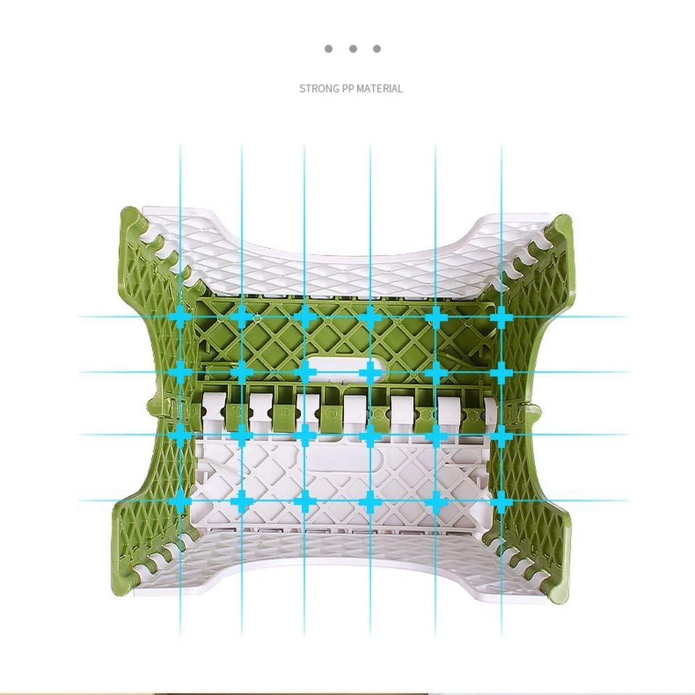 Space-saving Folding Small Stool Thickened Step Stool New Bathroom Chair Outdoor