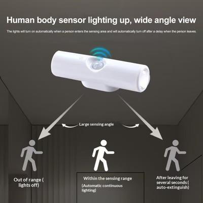 Motion Sensor Light for Indoor Rechargeable Smart Sensor LED Light with Magnetic Installation for Bedroom Hallway Stair Nursery Kids Room