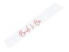 Sash Bride To Be, White, 75 Cm